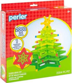 img 1 attached to 🎄 Get Festive with the Perler 3D Christmas Tree Kit - Multi-Color Fuse Beads