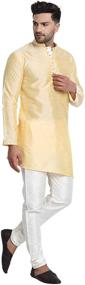 img 1 attached to SKAVIJ Ethnic Clothing Traditional Offwhite Men's Clothing in Sleep & Lounge