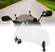 motoparty adjustable windshield windscreen windscreen motorcycle & powersports and parts logo