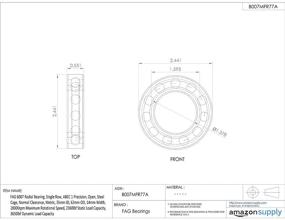 img 1 attached to FAG 6007 Precision Clearance Rotational