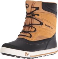 👞 оптимизировано для seo: зимние сапоги и ботинки merrell snow bank 2.0 для мальчиков, водонепроницаемые логотип