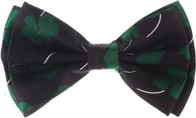 img 3 attached to 🐆 Men's Gold Brown Black Leopard Bowtie Accessories - Ties, Cummerbunds & Pocket Squares