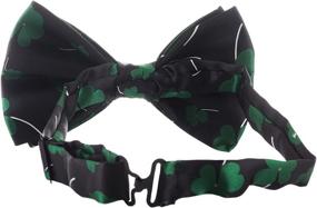 img 1 attached to 🐆 Men's Gold Brown Black Leopard Bowtie Accessories - Ties, Cummerbunds & Pocket Squares