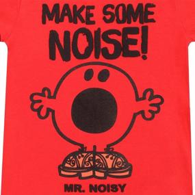 img 1 attached to Mr Men Boys Noisy T Shirt