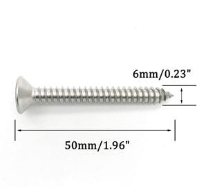 img 3 attached to Phillips Stainless Tapping Drywall Screws