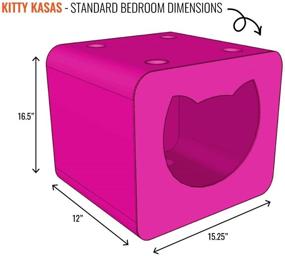 img 3 attached to 🐱 Standard Snap-On Cat House by Kitty Kasas: Enhancing Your Cat's Comfort