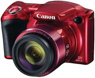 canon powershot sx420 цифровая камера красного цвета обзор: 42-кратный оптический зум, функция wi-fi и nfc логотип