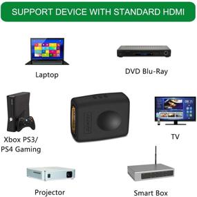 img 1 attached to 🔌 Переходник HDMI Duo, Набор адаптеров Benfei HDMI Female to Female для расширения устройств HDMI - 2 шт.