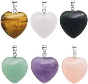 img 4 attached to Wholesale Natural Quartz Pendants Jewelry