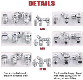 img 1 attached to Hilitchi 123Pcs Hydraulic Fittings Assortment