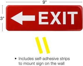 img 3 attached to Exit Signs Left Arrow Establishments