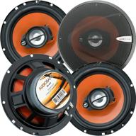 audiobank orange stereo coaxial speaker logo