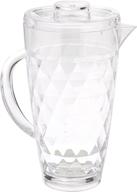 💎 prodyne diamond cut acrylic pitcher - 32 oz логотип