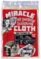 🔮 miracle all purpose polishing cloth for optimal results - 9 x 12 size (pack of 2) logo