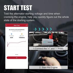 img 1 attached to 🚗 BM500 Bluetooth Car Battery Tester: Accurate 6V 12V 24V CCA & AH Load Tester for Cars/Trucks/Motorcycles/Boats