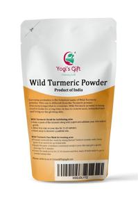 img 3 attached to 🌿 Yogi's Gift: 100% Pure Organic Wild Turmeric Powder for Glowing Skin - 8 Oz (227g) - Kasturi Manjal, Curcuma Aromatica, Amba Haldi