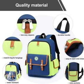 img 1 attached to 🎒 Children's Backpack for Preschool, Kindergarten, and Elementary School