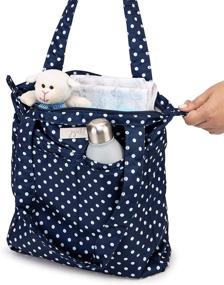 img 1 attached to Be Lightweight Foldable Shoulder Travel Friendly Diapering and Diaper Bags