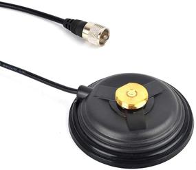 img 4 attached to 🚗 UAYESOK 4.3inch NMO Magnetic Mount with 14KG Suction - Ideal for Vehicle Truck NMO CB/HF/VHF/UHF Antenna