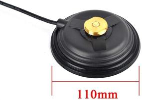 img 3 attached to 🚗 UAYESOK 4.3inch NMO Magnetic Mount with 14KG Suction - Ideal for Vehicle Truck NMO CB/HF/VHF/UHF Antenna