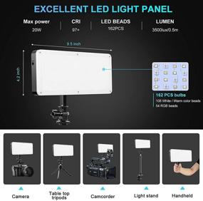 img 1 attached to GVM RGB LED Video Light: APP-Controlled Key Lighting Kit for Game Live Streaming & Video Shooting