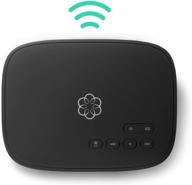 📞 ooma telo air 2 voip free home phone service with wireless and bluetooth connectivity: affordable internet-based landline replacement with unlimited nationwide calling & low international rates, black logo
