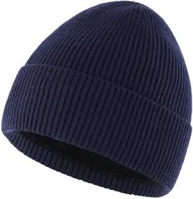 img 4 attached to 🧢 Cozy and Stylish: Connectyle Little Fleece Beanie Winter Boys' Accessories for Hats & Caps