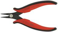 🔧 hakko chp pn-2002 short-nose pliers with pointed nose, smooth jaws - 20mm jaw length, 1.2mm nose width, 3mm thick steel logo