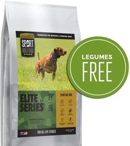 img 2 attached to 🐟 30 lb. Bag of Elite Series Sporting Dog Whitefish Formula: Grain-Free and Peas-Free Dry Dog Food