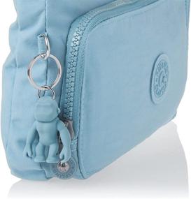 img 1 attached to Kipling Myrte Handbag Blue Mist Women's Handbags & Wallets for Shoulder Bags