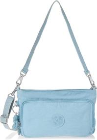 img 4 attached to Kipling Myrte Handbag Blue Mist Women's Handbags & Wallets for Shoulder Bags