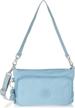 kipling myrte handbag blue mist women's handbags & wallets for shoulder bags logo