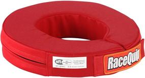 img 2 attached to 🔴 Red RaceQuip Helmet and Neck Support Collar with 360 Degree SFI 3.3 Certification - Size 17