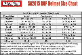 img 3 attached to 🔴 Red RaceQuip Helmet and Neck Support Collar with 360 Degree SFI 3.3 Certification - Size 17