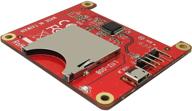 ableconn piusbsdxc raspberry pi usb 2.0 к sd 3.0 (sdxc) конвертер стекируемая плата логотип