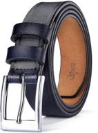 👔 stylish and durable single buckle men's belts by dwts classic casual accessories logo