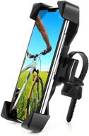 🚲 aonkey one-touch release bike phone mount: universal bicycle holder for iphone, samsung & more (4.0"-6.5" phones), 360° rotatable & secure fit on handlebar/stem logo