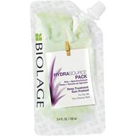 💆 revive and nourish your hair with biolage deep treatment pack: vegan hair mask in 3-4 fl oz size logo