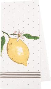 img 3 attached to 🍋 KAF Home Lemon Dish Towel Set - 4 pack, 100% Cotton, 18 x 28-inch