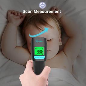 img 3 attached to 🌡️ Infrared Thermometer for Adults, Kids, and Babies: Fever Alert, Instant Accurate Reading, Memory Function - Multi-Scene & Multifunctional Fever Thermometer