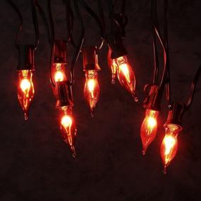 img 1 attached to 🕯️ Realistic Flickering LED Chandelier Candelabra for Christmas