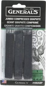 img 1 attached to 🖊️ General's 980ABP Jumbo Graphite Sticks - 3 Pack for Improved SEO