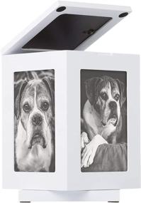img 4 attached to 🐾 Customizable Memory Box Keepsake for Dogs and Cats - Pearhead Pet Urn