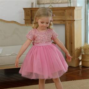 img 3 attached to 👗 Nileafes Flower Girl Princess Dresses for Birthday Parties and Ball Gowns