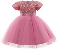 👗 nileafes flower girl princess dresses for birthday parties and ball gowns logo