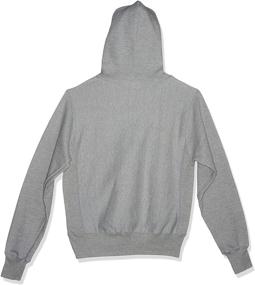 img 3 attached to Champion Reverse Pullover Cranberry Medium Men's Clothing and Active