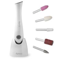 fancii professional electric manicure & pedicure nail file set with stand - complete portable nail 💅 drill system with buffer, polisher, shiner, shaper and uv dryer - ultimate nail care at your fingertips! logo