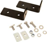 🏕️ rhino rack universal awning bracket kit - channel mount for sunseeker and most awnings (black, up to 2.5m) logo