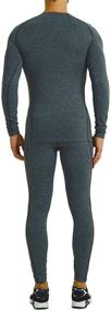 img 3 attached to CARPRATO Wintergear Compression Activewear Baselayer Men's Clothing and Active