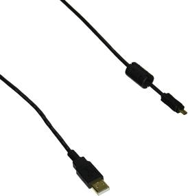 img 2 attached to 📷 High-Speed Monoprice 6-Feet A to Mini-B USB Cable for Pentax, Panasonic, Nikon Cameras with Ferrites (102735)